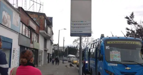 PARADERO SITP AVENIDA CALLE 13  094A07 BOGOTÁ